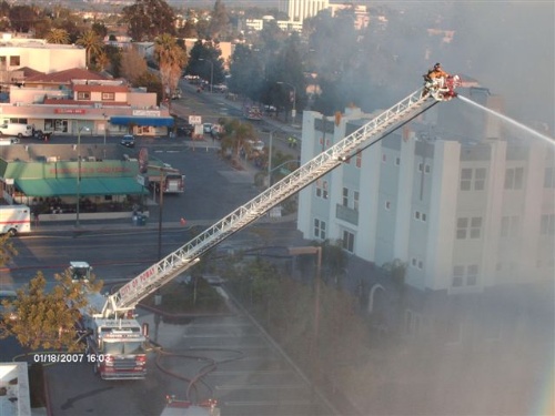High-Rise Fire in Escondido